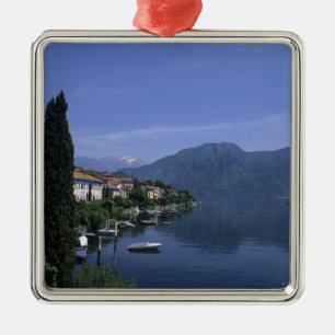 Europa, Italien, Comer See, Tremezzo. Nord Silbernes Ornament