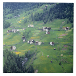 Europa, Italien, Dolomiten-Alpen. Dieses kleine Do Fliese