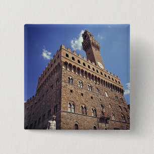 Europa, Italien, Florenz. Der mittelalterliche Pla Button
