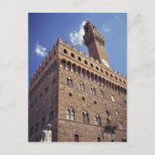 Europa, Italien, Florenz. Der mittelalterliche Pla Postkarte (Vorderseite)