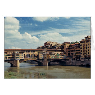 Europa, Italien, Florenz. Die Ponte Vecchio