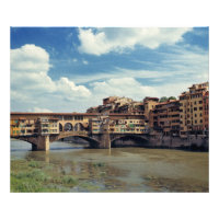 Europa, Italien, Florenz. Die Ponte Vecchio
