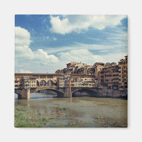 Europa, Italien, Florenz. Die Ponte Vecchio