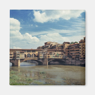 Europa, Italien, Florenz. Die Ponte Vecchio Magnet