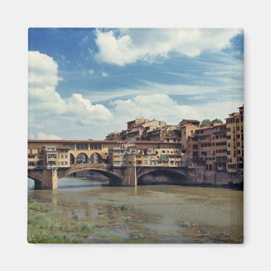 Europa, Italien, Florenz. Die Ponte Vecchio Magnet (Vorne)