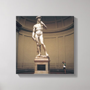 Europa, Italien, Florenz. Die tatsächliche Größ Leinwanddruck