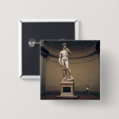 Europa, Italien, Florenz. Die tatsächliche Größe Button (Vorne & Hinten)