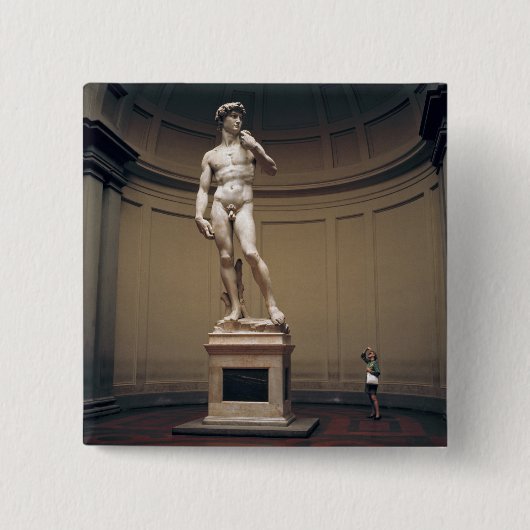 Europa, Italien, Florenz. Die tatsächliche Größe Button (Vorderseite)