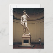 Europa, Italien, Florenz. Die tatsächliche Größe Postkarte (Vorne/Hinten)