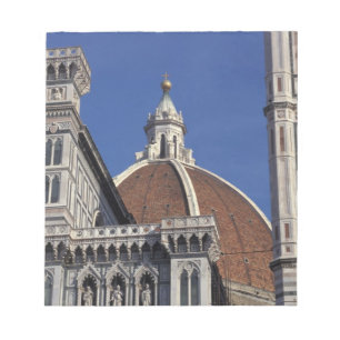 Europa, Italien, Florenz. Dom Notizblock