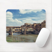 Europa, Italien, Florenz. Ponte Vecchio Mousepad (Mit Mouse)