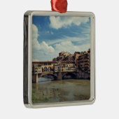Europa, Italien, Florenz. Ponte Vecchio Ornament Aus Metall (Rechts)