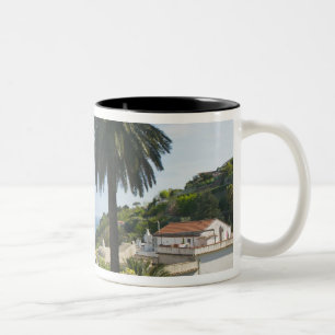Europa, Italien, Kampanien (Amalfi-Küste), Zweifarbige Tasse