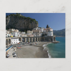 Europa, Italien, Kampanien, (Amalfiküste), Amalfi: Postkarte