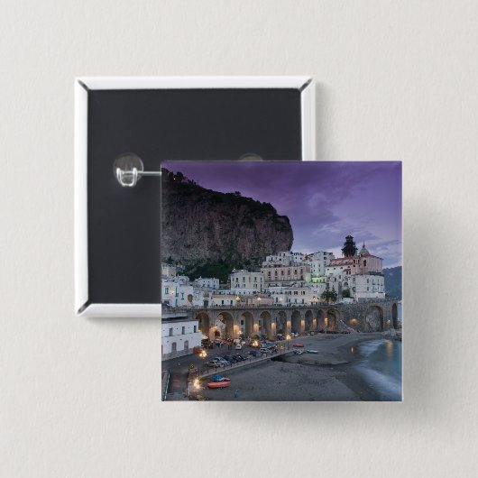 Europa, Italien, Kampanien (Amalfiküste) Atrani: Button (Vorne & Hinten)