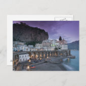 Europa, Italien, Kampanien (Amalfiküste) Atrani: Postkarte (Vorne/Hinten)