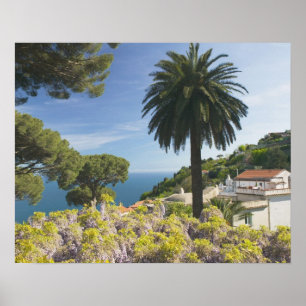 Europa, Italien, Kampanien, (Amalfiküste), Poster