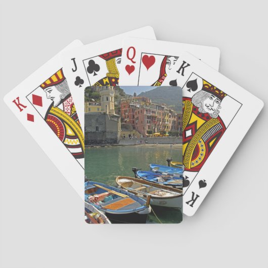Europa, Italien, Ligurien, Cinque Terre, 2 Spielkarten (Rückseite)