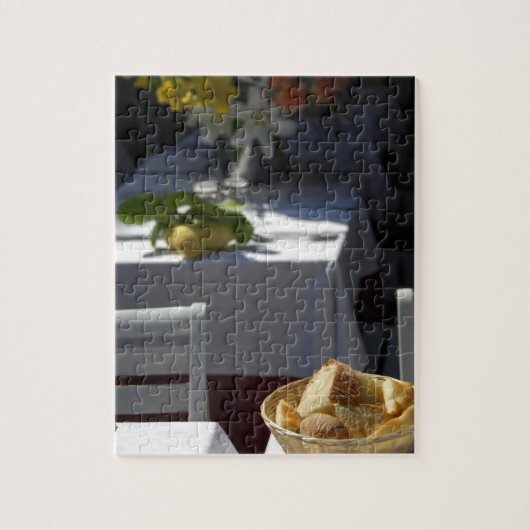 Europa, Italien, Ligurien, Cinque Terre, Puzzle (Vertikal)