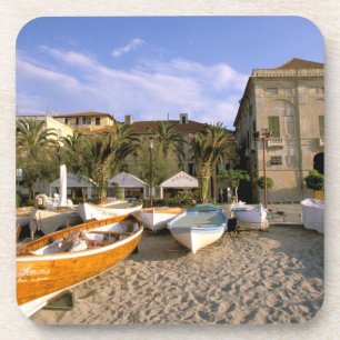 Europa, Italien, Ligurien, Riviera di Ponente, 4 Untersetzer
