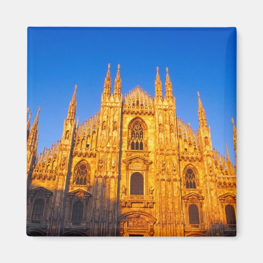 Europa, Italien, Mailand, Dom von Mailand Magnet (Vorne)