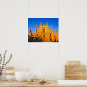 Europa, Italien, Mailand, Dom von Mailand Poster (Küche)