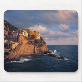 Europa, Italien, Manarola. Die Klippe ist gestrand Mousepad (Vorne)