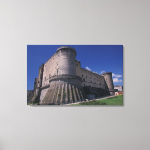 Europa, Italien, Neapel, Castel Nuovo Leinwanddruck