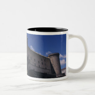 Europa, Italien, Neapel, Schloss Nuovo Zweifarbige Tasse