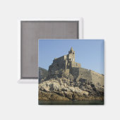 Europa, Italien, Portovenere aka Porto Venere. 2 Magnet (Vorderseite/Rückseite)
