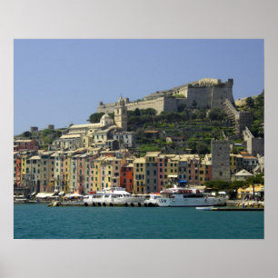 Europa, Italien, Portovenere alias Porto Venere. Poster