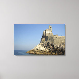 Europa, Italien, Portovenere auch Porto Venere. 3 Leinwanddruck