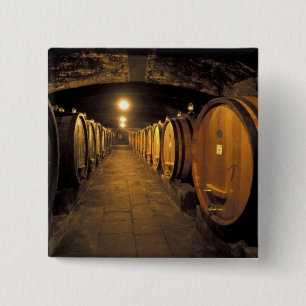 Europa, Italien, Region Toskana. Chiantikeller Button