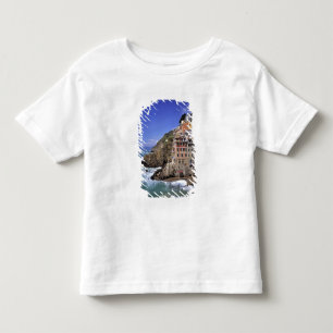 Europa, Italien, Riomaggiore. Riomaggiore ist geba Kleinkind T-shirt