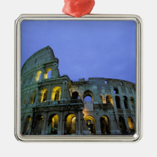 Europa, Italien, Rom. Abendansicht des Ornament Aus Metall