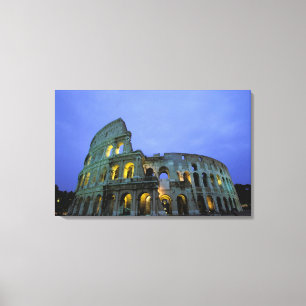 Europa, Italien, Rom. Blick auf den Abend Leinwanddruck