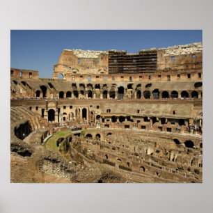 Europa, Italien, Rom. Das Kolosseum (auch Poster