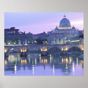Europa, Italien, Rom, der Vatikan. Peter's & Poster