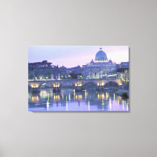 Europa, Italien, Rom, Der Vatikan. St. Peter & Leinwanddruck