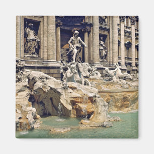 Europa, Italien, Rom. Münzen liegen auf dem Boden Magnet