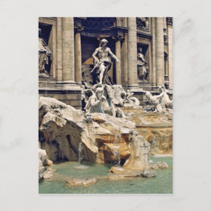 Europa, Italien, Rom. Münzen liegen auf dem Boden  Postkarte