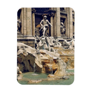 Europa, Italien, Rom. Münzen liegen auf dem Grund Magnet