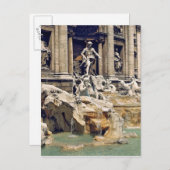 Europa, Italien, Rom. Münzen verstreuen den Boden Postkarte (Vorne/Hinten)