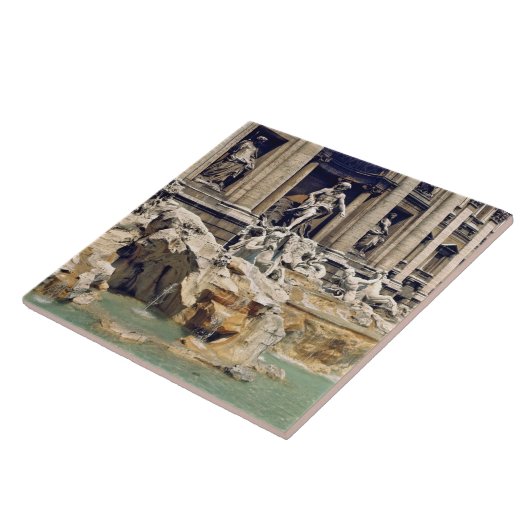 Europa, Italien, Rom. Münzstreu am Boden Fliese (Seite)