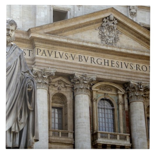 Europa, Italien, Rom. Petersdom (alias 2 Fliese (Vorderseite)