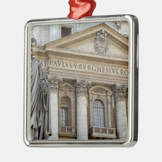 Europa, Italien, Rom. Petersdom (alias 2 Ornament Aus Metall (Links)