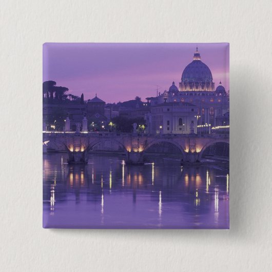 Europa, Italien, Rom. St. Peter und Ponte Sant Button (Vorderseite)