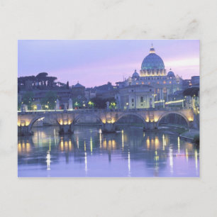 Europa, Italien, Rom, Vatikan. St. Peter & Postkarte