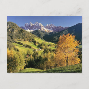 Europa, Italien, Santa Magdalena Das winzige Feiertagspostkarte