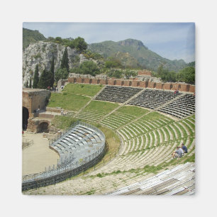 Europa, Italien, Sizilien, Taormina. 3. Jahrhunder Magnet